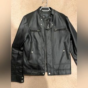 SOLD - ZARA Men’s Black Bomber Jacket - Size S